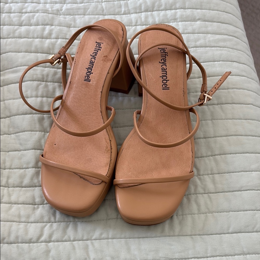 Jeffrey Campbell Tan Women's Sandals